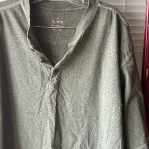 Rothco Olive Green Henley Shirt